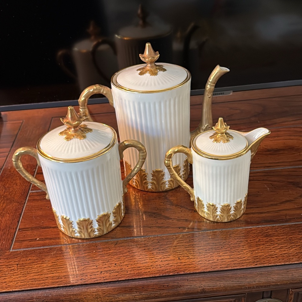 Limoges coffee/tea 3 pc set